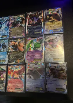 34 Card Pokemon Lot | EX, GX, V, ex, mega ex - Image 5