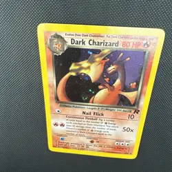 Dark Charizard 4/82 Team Rocket Set Holo Rare Pokemon Card Nintendo WOTC NM+ - Image 2