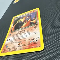 Dark Charizard 4/82 Team Rocket Set Holo Rare Pokemon Card Nintendo WOTC NM+ - Image 4