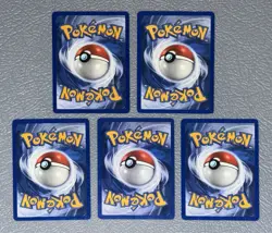 Pokemon Neo Discovery Regular Vintage Card Lot x5 HP - Image 2