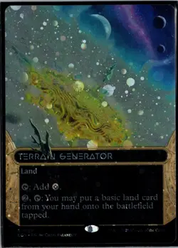 Terrain Generator (0133) (Borderless) (Galaxy Foil) Foil R Edge of Eternities: S - Image 1