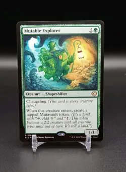 MTG Mutable Explorer #186-Lorwyn Eclipsed- Regular Rare- NM Condition - Image 1