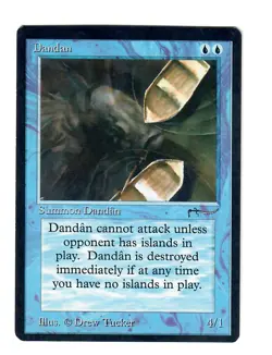 MTG Arabian Nights Dandan Magic the Gathering - Image 1