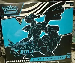 Pokemon TCG Scarlet & Violet Black Bolt Elite Trainer Box Booster Promo Card - Image 1