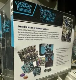 Pokemon TCG Scarlet & Violet Black Bolt Elite Trainer Box Booster Promo Card - Image 2