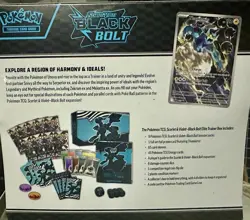 Pokemon TCG Scarlet & Violet Black Bolt Elite Trainer Box Booster Promo Card - Image 5