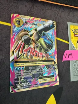 Pokemon Card M Blastoise EX XY Evolutions Full Art 102/108 237 💎NM💎 - Image 2