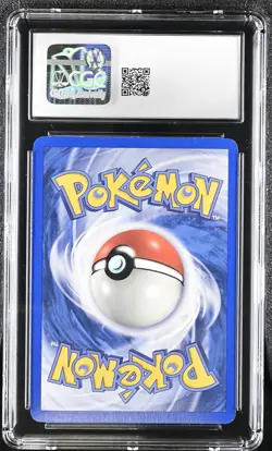 CGC 7 Rocket's Entei ex EX Team Rocket Returns 97/109 Holo SWIRL Pokemon Card - Image 2