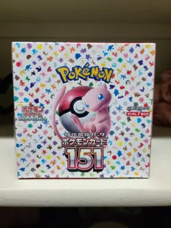Pokemon 151 Japanese Booster Box Factory Sealed US seller With Shrink READ - Image 1