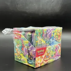 Pokemon TCG Prismatic Evolutions Mini Tin Display Sealed (8 Tins) - Image 2