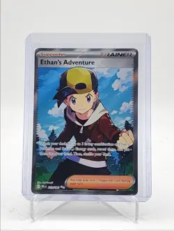 ETHAN'S ADVENTURE 2025 POKEMON SV DESTINED RIVALS ULTRA RARE 221/182 Q5542 - Image 1