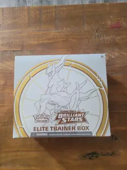 Pokemon TCG Brilliant Stars Elite Trainer Box Sealed ETB Sealed &[Plastic Case] 820650850127 - Image 2