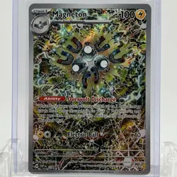 Pokemon TCG Surging Sparks Magneton #SVP159 ETB Promo LP - Image 1