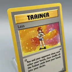 Lass 75/102 - Base Set (Shadowless) - Rare - Pokemon TCG - Image 1