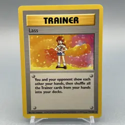 Lass 75/102 - Base Set (Shadowless) - Rare - Pokemon TCG - Image 2