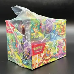 Pokemon TCG Prismatic Evolutions Mini Tin Display Sealed (8 Tins) - Image 2