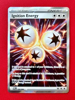 Ignition Energy 124/094 Phantasmal Flames Holo Full Art NM Pokemon TCG - Image 1