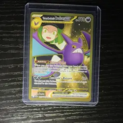 Pokemon Team Rocket's Crobat EX Full Art Holo 242/182 Destined Rivals - Image 1