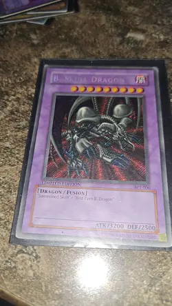 Konami B. Skull Dragon Secret Rare BPT-006 Limited Ed 2002 Tin Yu-Gi-Oh! - Image 1