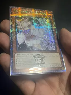 Konami Yu-Gi-Oh! Ash Blossom & Joyous Spring Quarter Century Secret Rare RA01-E… - Image 1