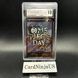 CGC GEM MINT 10 ONE PIECE DAY'25 10 DON !! Card Promo Premium Card Collection 50 - Image 1