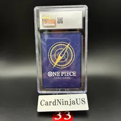 CGC GEM MINT 10 MONKEY D. LUFFY #P-075 SAIKYO JUMP PROMO 2024 ONE PIECE JPN 33 - Image 2
