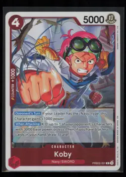 Koby PRB02-001 One Piece Premium Booster -The Best- Vol. 2 Rare Near Mint - Image 1