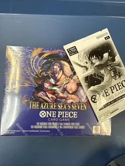 One Piece The Azure Sea's Seven Booster Box With dash Pack!!! - Image 1