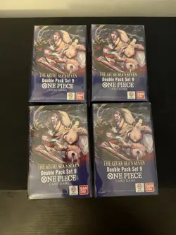One Piece Double Pack 9 The Azure Sea’s Seven (lot Of 4 Boxes) - Image 1