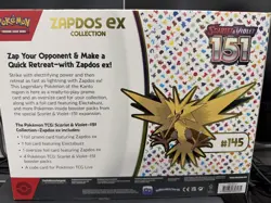151 Zapdos Ex Collection Box Pokemon TCG Scarlet & Violet New Sealed - Image 2