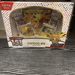 151 Zapdos Ex Collection Box Pokemon TCG Scarlet & Violet New Sealed - Image 1