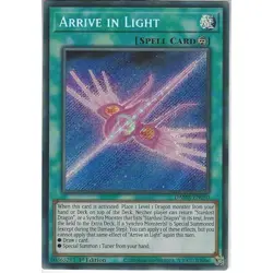 Arrive in Light DAMA-EN050 Secret Rare 1st Ed NM YuGiOh - Image 1