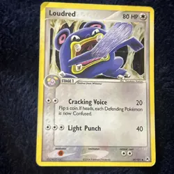 Pokemon Card - Loudred Hidden Legends 39/101 Reverse Holo HP - Image 1