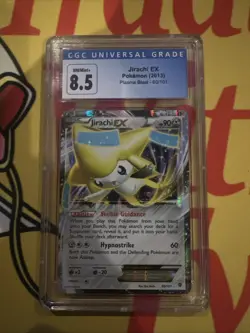2013 OLD CGC 8.5 Pokemon B&W Plasma Blast Jirachi EX 60/101 Card - Image 1