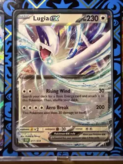 Pokemon TCG 2024 Suicune EX Lugia EX Ho-Oh EX Holo 3 Card Lot - Image 4