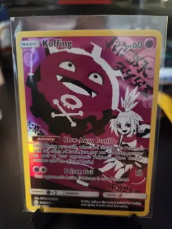 Koffing 243/236 Sm-Cosmic Eclipse Holo Card Pokemon TCG Near Mint - Image 3