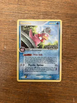 Slowking Reverse Holo Rare Stamped Pokemon Card ex Delta Species 28/113 LP+ - Image 3