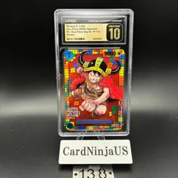 CGC PRISTINE 10 Luffy P-110 ONE PIECE Premium Card Collection ONE PIECE DAY 25 - Image 1