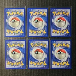 Lot of 6 Shadowless Base Set Pokemon Energy Cards, #97 through #102 (2/9) - Image 2