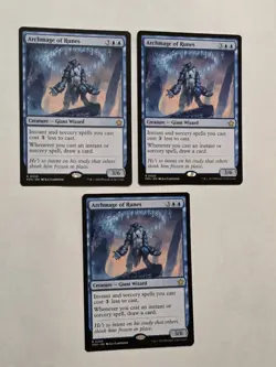 3x Archmage Of Runes - Foundations - Near Mint - Magic the Gathering - Image 1