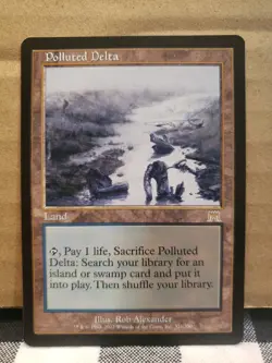 MTG ONSLAUGHT (2002) POLLUTED DELTA NM NEVER PLAYED - Image 1