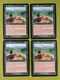 Far Wanderings x4 Torment 4x Playset Magic the Gathering MTG - Image 1