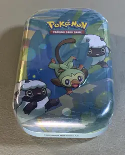 Pokemon TCG - Galar Pals Mini Tin - Grookey & Wooloo Art - Sealed 820650807077 - Image 2