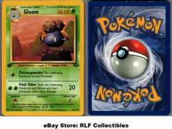 1999 Pokemon, Jungle, #37/64 Gloom, 1st Edition, Uncommon - Image 1