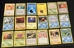 26- Pokemon Base set Lot Charmander Meowth Squirtle Mr Mime Nice Condition - Image 3