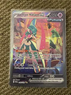 Pokemon TCG V, EX Holo Lot - Iron Valiant, Iron Treads, Slaking - GO, S&V - 10 … - Image 2