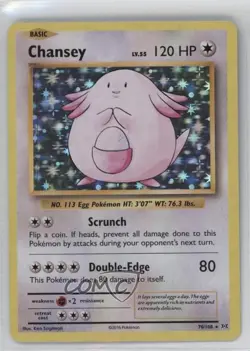 Chansey Holo Pokemon XY Evolutions 20th Anniversary #70 - Image 1