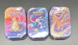 Pokemon TCG Kanto Power Mini Tins Lot of 3 Tins B19 Pack Assortment Version - Image 1