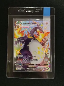 Pokemon Charizard VMAX SV107/SV122 Shining Fates Shiny Holo Rare Full Art Engli… - Image 1