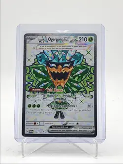 TEAL MASK OGERPON EX 2024 POKEMON TWILIGHT MASQUERADE ULTRA RARE 190 Q5542 - Image 1
